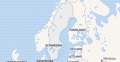 Karte von Schweden