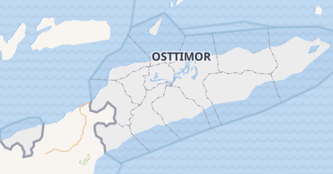 Karte von Osttimor