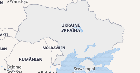 Karte von Ukraine