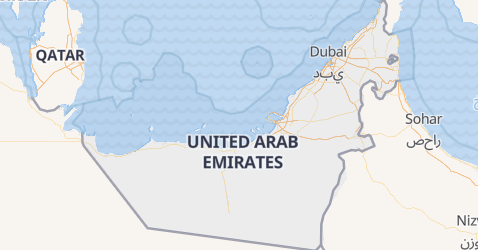 Forenede Arabiske Emirater kort