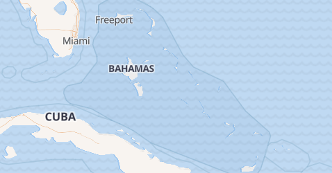 Bahamas kort