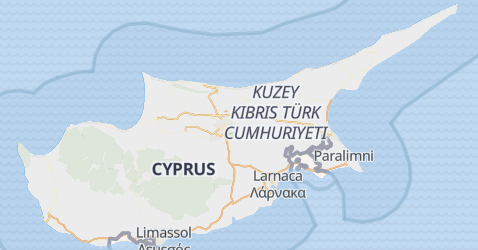 Cyprus map