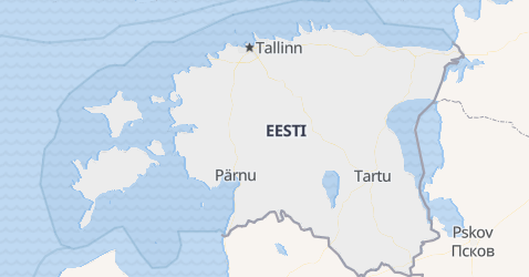 Estland kort