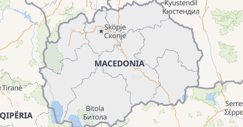 Makedonien kort