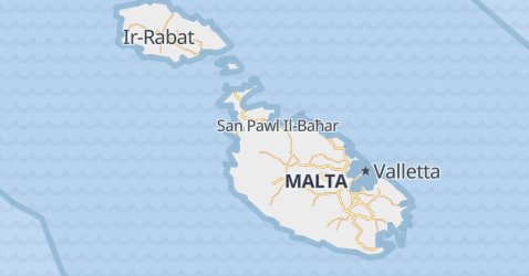 Malta kort