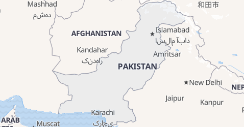 Pakistan kort