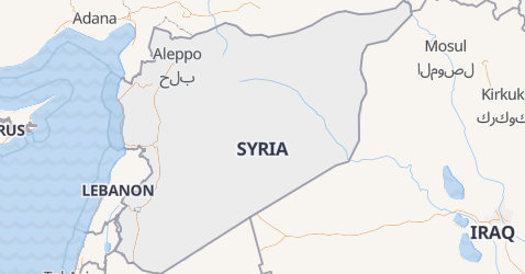 Syrien kort