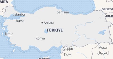 Tyrkiet kort