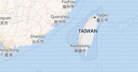 Taiwan kort