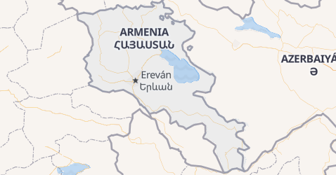 Mapa de Armenia