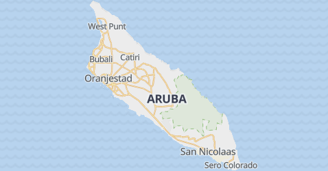 Mapa de Aruba