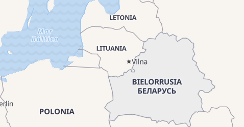 Mapa de Belarús