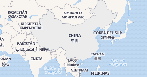 Mapa de República Popular de China