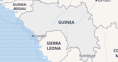 Mapa de Guinea