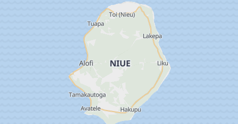 Mapa de Niue