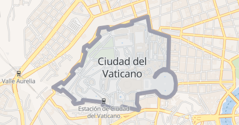 Mapa de Vaticano