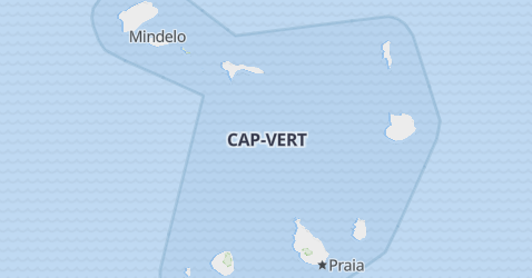 Carte de Cap-Vert