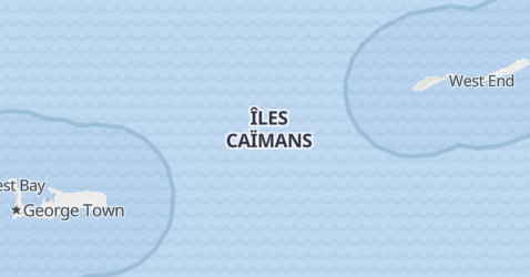 Carte de Îles Caïmanes