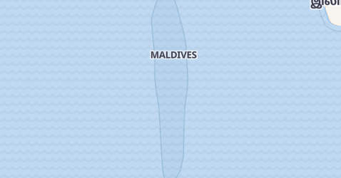 Carte de Maldives