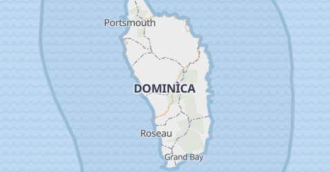 Mappa di Dominica