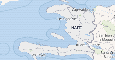 Mappa di Haiti