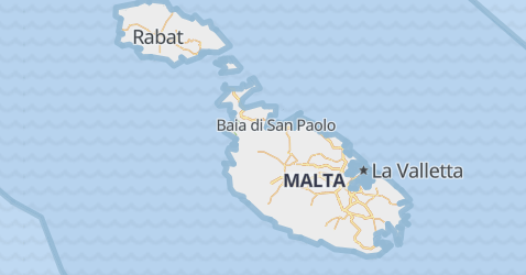 Mappa di Malta