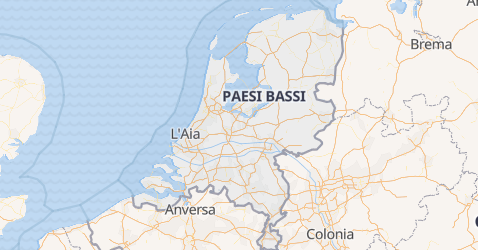 Mappa di Paesi Bassi