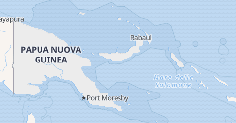 Mappa di Papuasia-Nuova-Guinea