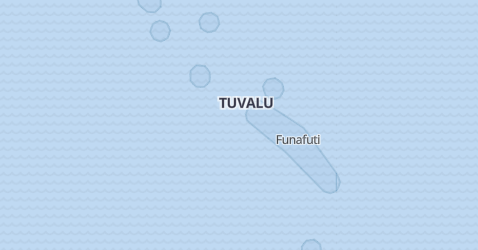 Mappa di Tuvalu