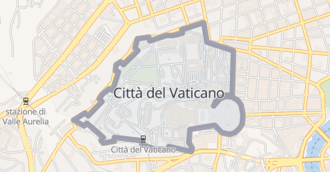 Mappa di Vaticano