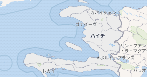 ハイティ地図