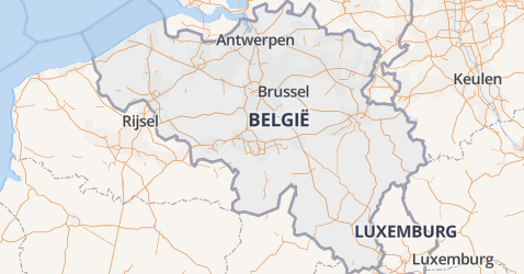 België kaart