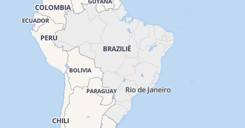 Brazilië kaart
