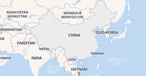 China kaart