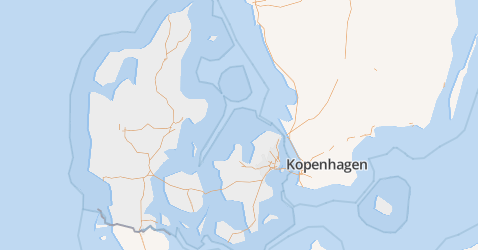 Denemarken kaart