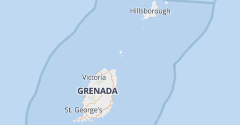 Grenada kaart