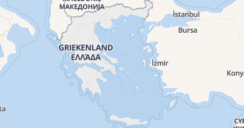 Griekenland kaart