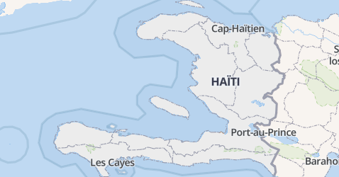 Haïti kaart