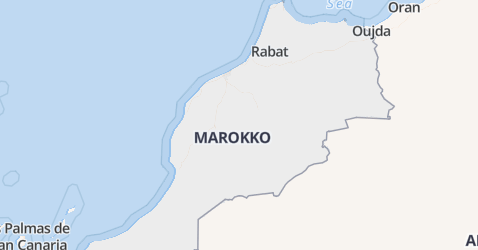 Marokko kaart