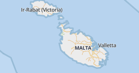 Malta kaart