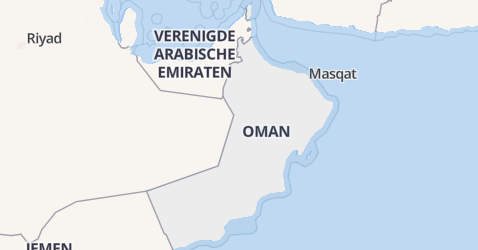 Oman kaart