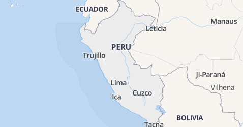 Peru kaart