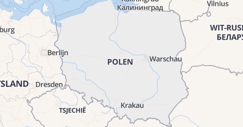 Polen kaart