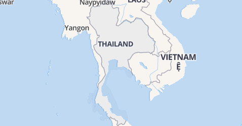 Thailand kaart