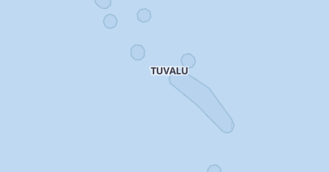 Tuvalu kaart