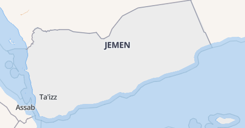 Jemen kaart