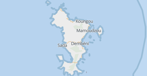 Mayotte kaart