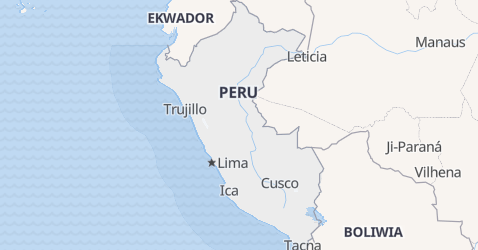 Peru - szczegółowa mapa
