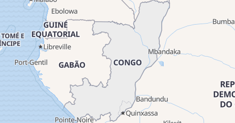 Mapa de Congo