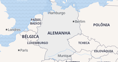 Mapa de Alemanha